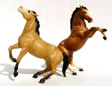 Vintage Breyer Horses Rearing Stallions (2) picture