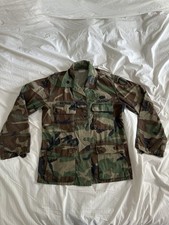 RARE 1st PATTERN / TYPE 1 WOODLAND BDU JACKET (1981–1982) picture