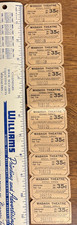 10 Vintage Wabash Theatre Tickets Clinton IN, .35 Admission picture