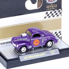 1:64 Scale 1941 Willys Coupe Gasser - Alloy Diecast Model Car, Collectible picture