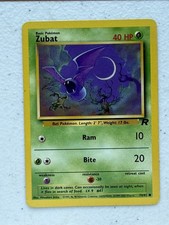 Wizards Team Rocket Zubat 70/82 Regular Common English 1999 40 HP Basic picture