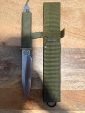 Vintage Ek Commando Model 5 Bowie Knife 1982-91 Richmond Green Paracord Sheath picture