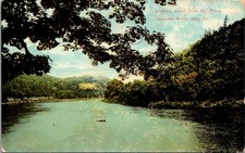 Looking North from Mt Minsi Delaware Water Gap PA Vintage Postcard 5PA11 picture