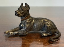 Miniature Antique Vienna Bronze Great Dane Dog Cold-painted picture