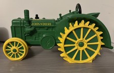 Vintage 1998 American Favorites John Deere Collectible Tractor Green Cookie Jar picture