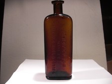 antique medicine bottle panopepton made by fairchild bros & foster picture