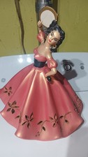 Beautiful Vintage Hand painted Spanish Senorita Dancing Figurine - picture