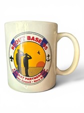 VTG Scout Base 95 A Great Partnership Chickasaw Council Navy Memphis Coffee Mug picture