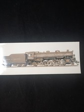 Vtg LIMA LOCOMOTIVE WORKS Builders Card Louisiana & Arkansas Steam Train No 561 picture