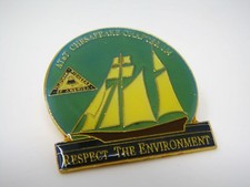 Vintage Collectible Pin: AT&T Chesapeake Ch 104 Respect the Environment picture