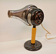 Vintage MCM 195Os Handy Hannah Hair Dryer Model 795 Tested Working With Stand picture