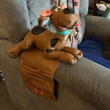 1998 Scooby Doo Weighted Couch Caddy Remote Control TV Organizer Vintage picture