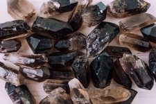 Natural Smoky Quartz Crystal Points, Small Smoky Quartz Point,Wholesale Bulk Lot picture