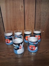Vtg 1995 Coca Cola Polar Bear Glasses Set of 6 Always Cool Indiana Glass 16oz picture