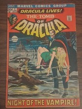 Tomb of Dracula #1 1972 Marvel Comics Neal Adams Low Grade Read Description picture