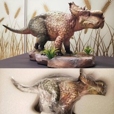 1/20 Pachyrhinosaurus GK Statue Dinosaur Model Resin Painted Display HaoLongGood picture