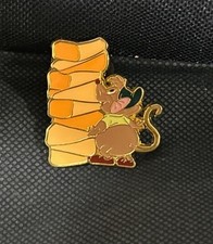 DISNEY LOUNGEFLY CINDERELLA GUS GUS LOOKING AT CORN PIN ~ RARE picture