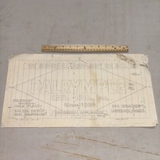 Vintage 1960 Billboard Ad Sample: Dalrymple Oil & Propane Lawrence Massachusetts picture