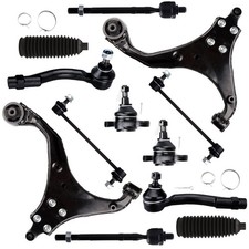 SCITOO 12pcs Front Suspension Kit Lower Control Arm Inner Outer Tie Rod End S... picture