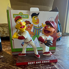 RARE  Bert and Ernie Bobblehead Special ticket St Louis Cardinals Sesame Street picture
