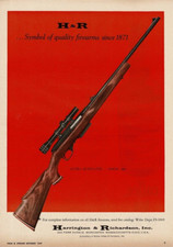 1970 H & R Harrington Richardson Model 360 Ultra Automatic Rifle Vintage Ad picture