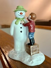 The Snowman And James “Dressing The Snowman” 2002 Edition # 204 Royal Doulton picture