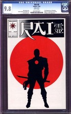 RAI #0 CGC 9.8 WHITE PAGES // GLOSSY VERSION VALIANT COMICS 1992 picture