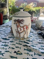 Vintage (possibly Fratelli Franciullacci) Horse Cookie Jar picture