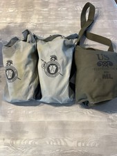 Vintage US Military & Police Gear Lot - M9A1 Gas Mask, S&Y 1989 Tritium Compass, picture