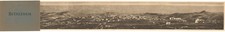 c. 1920 Panoramic Photograph of Bethlehem, Biblical, Holy Land, 38 x 6 in. picture