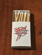 Vintage Matchbox Bravo Ristorante Kalamazoo MI Michigan Matches picture