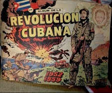 BOOK CUBAN REVOLUTION 1959 CARD ALBUM CHE FIDEL CASTRO CUBA 248 CARDS picture