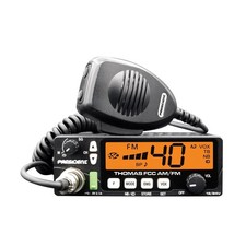 President Thomas FCC AM/FM CB Radio – 40 Channel, VOX Hands-Free, USB Port picture