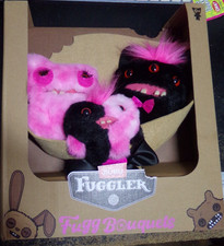 Fuggler Bouquet: 2x9 Inch + 1x3.5 Plush 3.5 inches to 9 inches, Bouquet - NIB picture