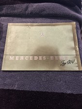 1939 Mercedes Benz 170-V German Showroom Advertising Sales Brochure Original picture