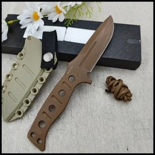 375 Adamas Fixed Blade Knife Made of Durable 9Cr18Mov Steel Dexterous for... picture