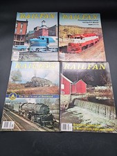 Railfan Magazine 1976 Lot of 4 Issues, Train & Railroad History, VG+ Cond  picture