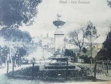 POSTCARD CHIETI MUNICIPAL VILLA ABRUZZO ANIMATED LANDSCAPE  picture