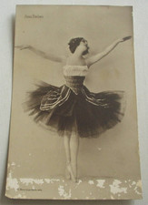 Vintage RPPC Postcard Anna Pavlova Ballerina Augener London Herm Leiser Berlin picture