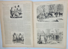 Harper's Weekly 2/5/1859 Dr. Horace Green pioneering physician / Gen.  Cochrane picture