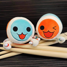 2Pcs/set Taiko No Tatsujin Drum Master Plush Toy Gift 15cm picture