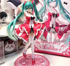 Hatsune Miku Anime Figure Toys Cute Anime MIKU Standing Position Action With Box picture