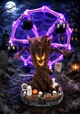 CRACKER BARREL HAUNTED TREE HALLOWEEN FERRIS WHEEL READY TO SHIP SOLD OUT💀🎃👻 picture