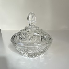 VTG Anchor Hawking Star of David EAPC Candy Dish w/ Lid 5 in picture