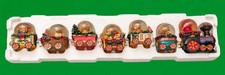 Vintage Kirkland Signature Mini Waterglobe Snow Globe Christmas Train Set 451919 picture