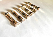 Preloved Elegant Six Vintage Silver Plated French Saint Hilaire Knife Rests picture