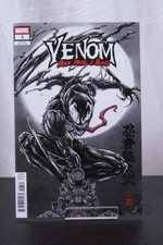 VENOM: BLACK, WHITE & BLOOD #3 TAKASHI OKAZAKI VARIANT picture
