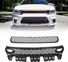 Upper Lower Grill Compatible with 2015-2022 Dodge Charger SRT Scat Pack Daytona  picture