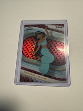 2025 Topps Chrome Disney Princess Jasmine Mickey Mouse Refractor 28 /28 picture