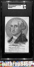 1885 H603 The Palmer Chemical Presidents George Washington SGC 1 POOR 8619 picture